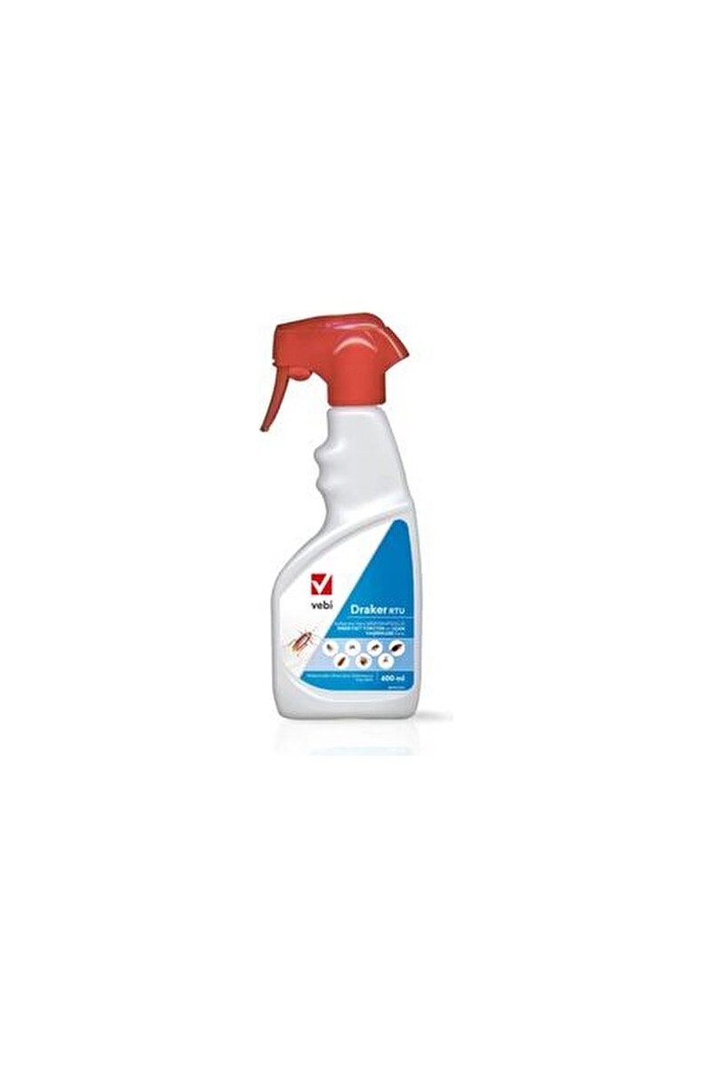 VEBİ VEBİ Draker 10.2 Kokusuz Sprey 400 ml Akrep-Tahta Kurusu-Hamamböceği-Karınca Haşere İlaçları Etkili — 2. ürün görseli