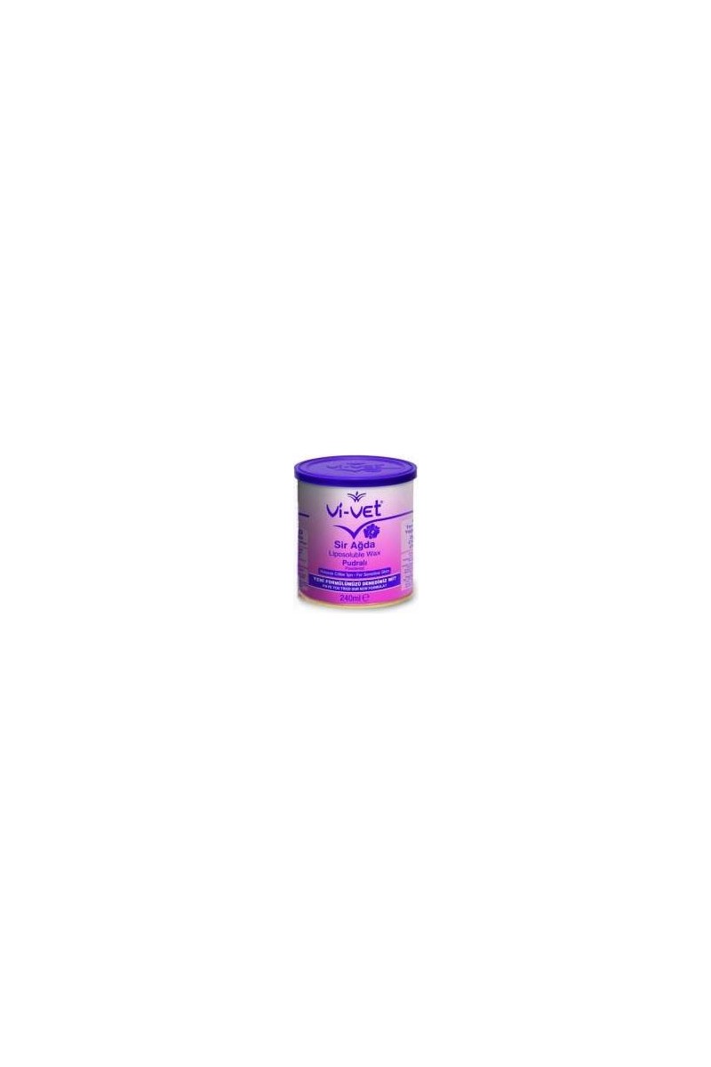 Vi-Vet Vi vet Sir Pudralı Ağda Konserve 240 Ml Kolay Uygulama İçin Özel Formül