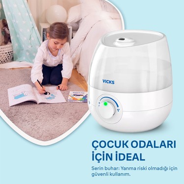 Vicks Vicks Vul525e4 Soğuk Buhar Ultrasonik Hava — 5. ürün görseli
