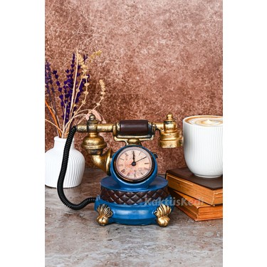 KaktüsKedi Vintage Telefon Model Nostaljik Dekoratif Masa — 2. ürün görseli