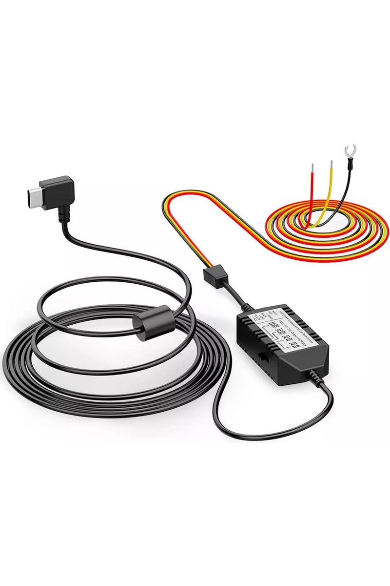 Viofo HK4 Type-C Park Modu Bağlantı Kiti A329 A229 T130 A119 Mini İçin 4 Metre Uzunluk