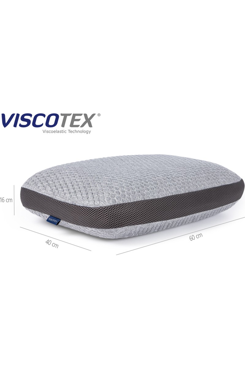 Viscotex Viscotex Lif Kılıflı Hava Kanallı Visco Yastık 60X40X16 — 2. ürün görseli
