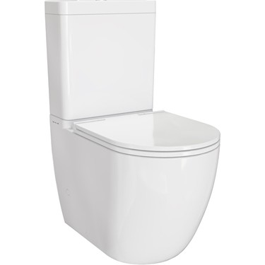 VitrA Vitra Vitra S55 Smoothflush Kanalsız Duvara Tam Dayalı Klozet Rezervuar Seti (Yavaş Kapanır Kapak fiyatı ve görseli