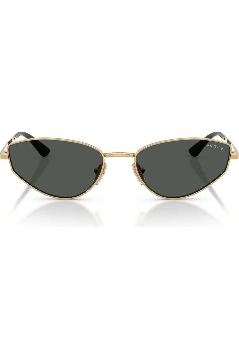 Vogue Vogue 4339S Kadın Güneş Gözlüğü Metal Çerçeve Altın Renk UV 400 Polarize Lens ile Şık Tasarım — 3. ürün görseli