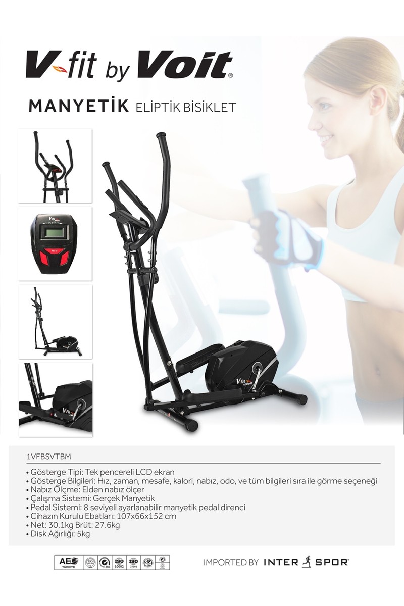 Voit V-Fit By Voit Manyetik Eliptik — 6. ürün görseli