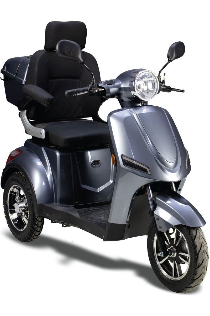 Volta Volta Vm4 Neo Elektrikli Motosiklet 95KG Taşıma Kapasitesi 3 Tekerlekli Metalik Mavi — 2. ürün görseli