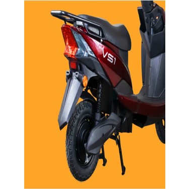 Volta Volta Vs1 Kırmızı Elektrikli Motosiklet 150 Kg Taşıma Kapasitesi ve 2 Tekerlek ile 2023 — 4. ürün görseli