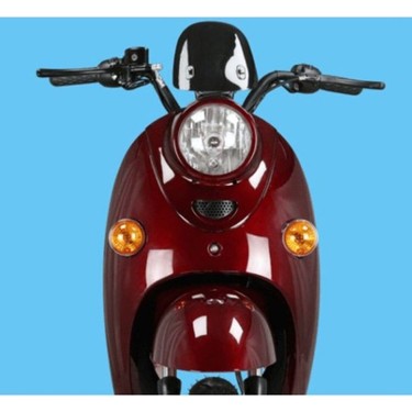 Volta Volta Vs2 Kırmızı Elektrikli Motosiklet 72 V20 Ah Batarya ile 3 Tekerlekli Yüksek — 3. ürün görseli