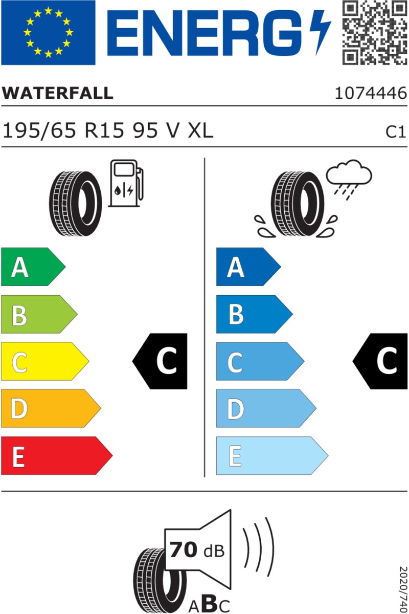 Waterfall Waterfall 195/65R15 95V Xl Eco Dynamıc 2026 Üretim Yaz Lastiği — 2. ürün görseli