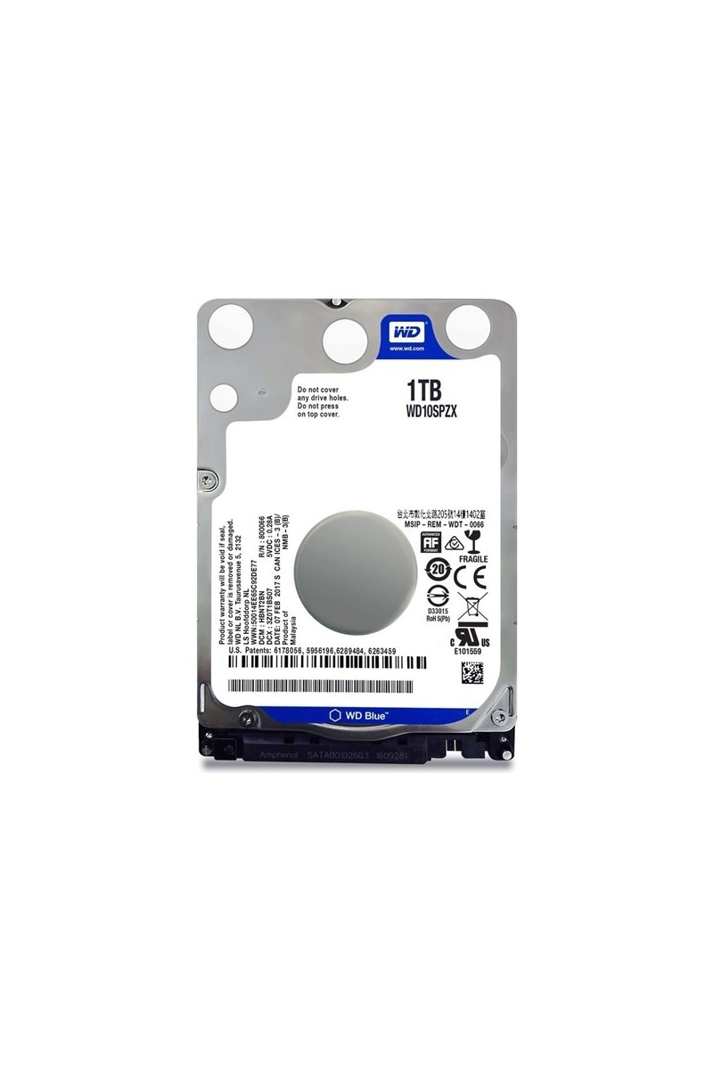 WD WD10SPZX 1TB 2,5 inç Disk 5400RPM 128MB Önbellek ile Hızlı ve Güvenilir Depolama Çözümü