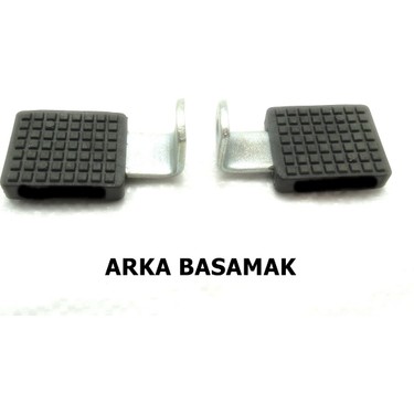 Wetto Wetto Bisiklet Arka Ayak Basamak Siyah Renkli Dayanıklı Metal ve Kauçuk Malzemeden fiyatı ve görseli