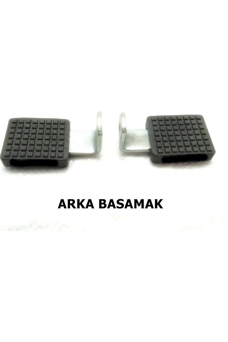 Wetto Wetto Bisiklet Arka Ayak Basamak Siyah Renkli Dayanıklı Metal ve Kauçuk Malzemeden — 2. ürün görseli