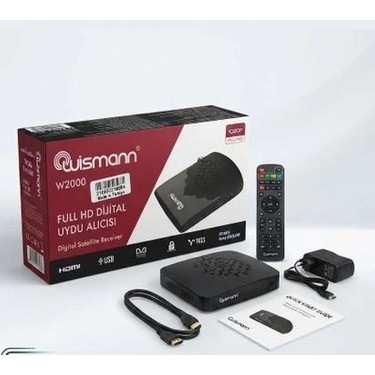 Wismann Wismann W2000 Full Hd Uydu Alıcısı Yeni Kasalı Tkgs fiyatı ve görseli