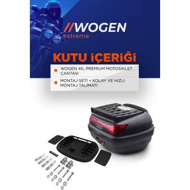 Wogen Wogen WG41 Arka Çanta 41 L Sırt Dayamalı Premium — 2. ürün görseli