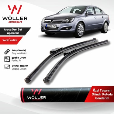 Wöller Wöller Opel Astra H Silecek Takımı 2004 2013 Universal Uyumlu Kolay Montajlı Yüksek Performanslı fiyatı ve görseli