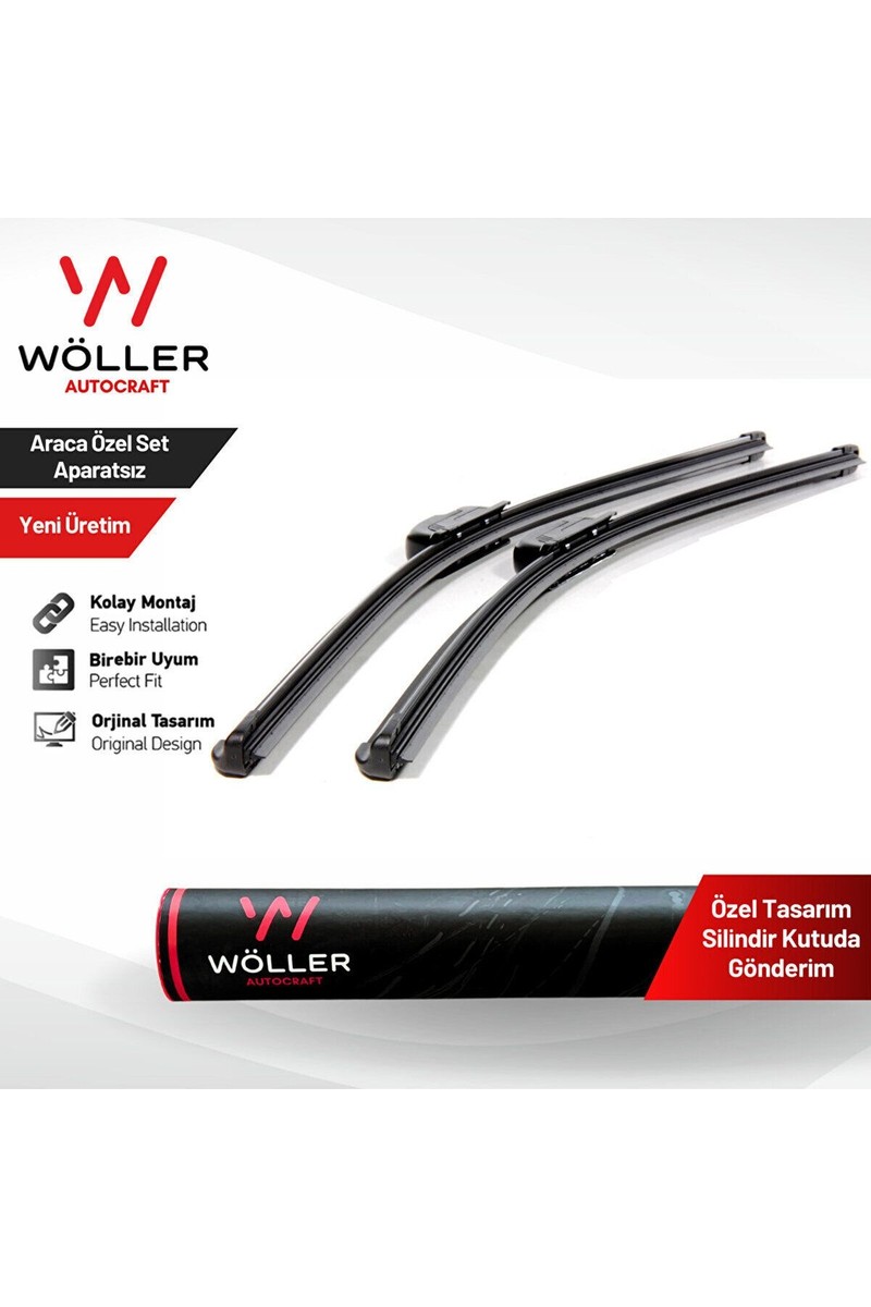 Wöller Wöller Opel Astra H Silecek Takımı 2004 2013 Universal Uyumlu Kolay Montajlı Yüksek Performanslı — 2. ürün görseli