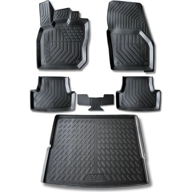 Wöller Wöller Volkswagen Tiguan Paspas Bagaj Havuzu Set 2024 2026 Arası Uyumlu 3d Ultraflex — 2. ürün görseli