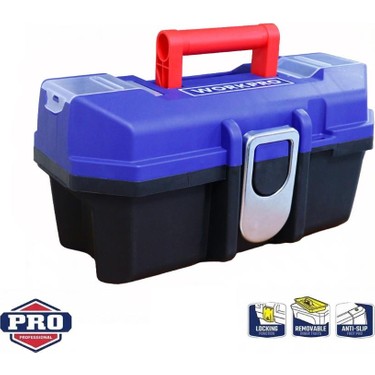 Workpro Workpro WP283021 13’’ Metal Kilitli Plastik Takım fiyatı ve görseli