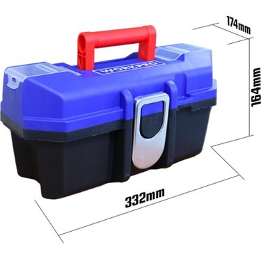 Workpro Workpro WP283021 13’’ Metal Kilitli Plastik Takım — 6. ürün görseli