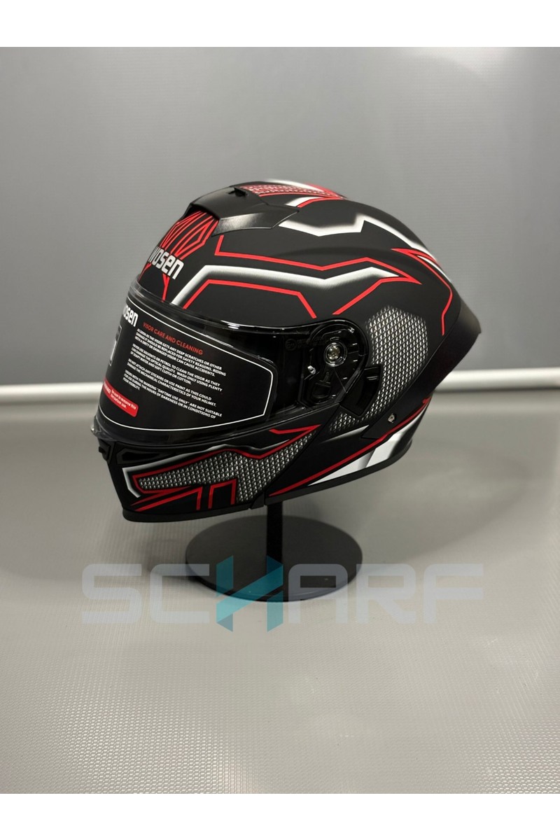 Wosen Wosen WS-202 Güneş Vizörlü Çene Açılır Kask Hafif ABS Kabuk ile Şık Tasarım L Beden — 2. ürün görseli