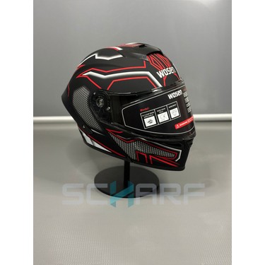 Wosen Wosen WS-202 Güneş Vizörlü Çene Açılır Kask Hafif ABS Kabuk ile Şık Tasarım L fiyatı ve görseli