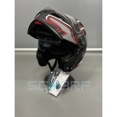 Wosen Wosen WS-202 Güneş Vizörlü Çene Açılır Kask Hafif ABS Kabuk ile Şık Tasarım L — 5. ürün görseli
