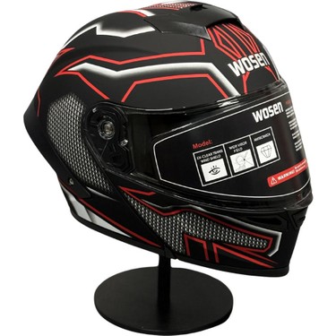 Wosen Wosen WS-202 Güneş Vizörlü Çene Açılır Kask Hafif ABS Malzeme ile Şık Tasarım XL fiyatı ve görseli
