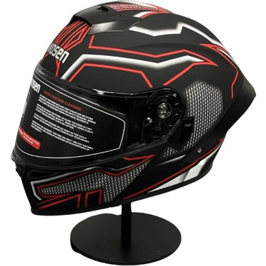 Wosen Wosen WS-202 Güneş Vizörlü Çene Açılır Kask Hafif ABS Malzeme ile Şık Tasarım XL — 2. ürün görseli