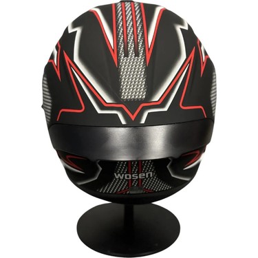 Wosen Wosen WS-202 Güneş Vizörlü Çene Açılır Kask Hafif ABS Malzeme ile Şık Tasarım XL — 5. ürün görseli