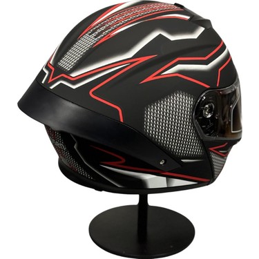 Wosen Wosen WS-202 Güneş Vizörlü Çene Açılır Kask Hafif ABS Malzeme ile Şık Tasarım XL — 6. ürün görseli