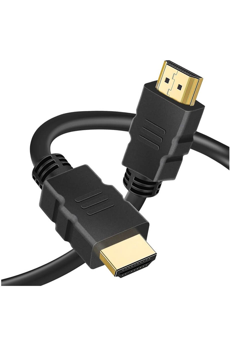 Wozlo HDMI Kablo 4K 3D Ağ Destekli Altın Uçlu 4K 60Hz 18G Bps Ultra Hd 4K Ethernet HDMI Kablosu - 3 mt