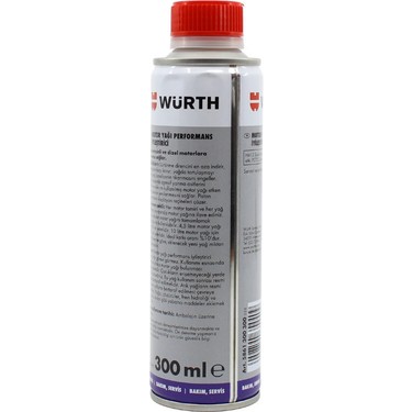 Würth Würth Motor Yağı Katkısı - Performansı Artırıcı, 300 ml, Tüm Benzinli ve Dizel Motorlar İçin Koruma — 3. ürün görseli