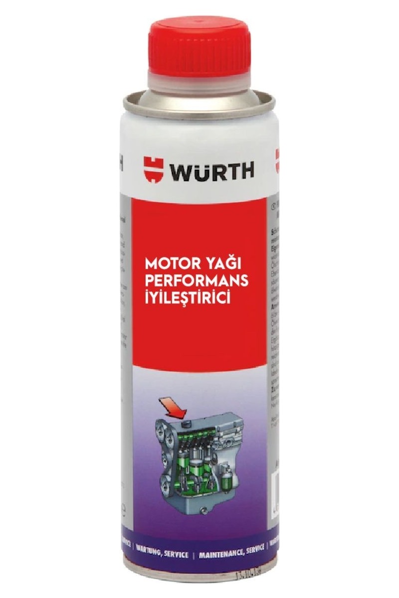 Würth Würth Motor Yağı Katkısı - Performansı Artırıcı, 300 ml, Tüm Benzinli ve Dizel Motorlar İçin Koruma — 5. ürün görseli