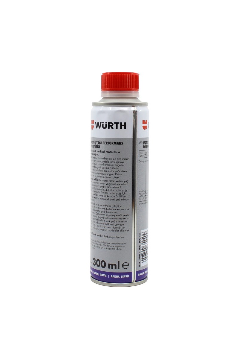 Würth Würth Motor Yağı Katkısı - Performansı Artırıcı, 300 ml, Tüm Benzinli ve Dizel Motorlar İçin Koruma — 6. ürün görseli