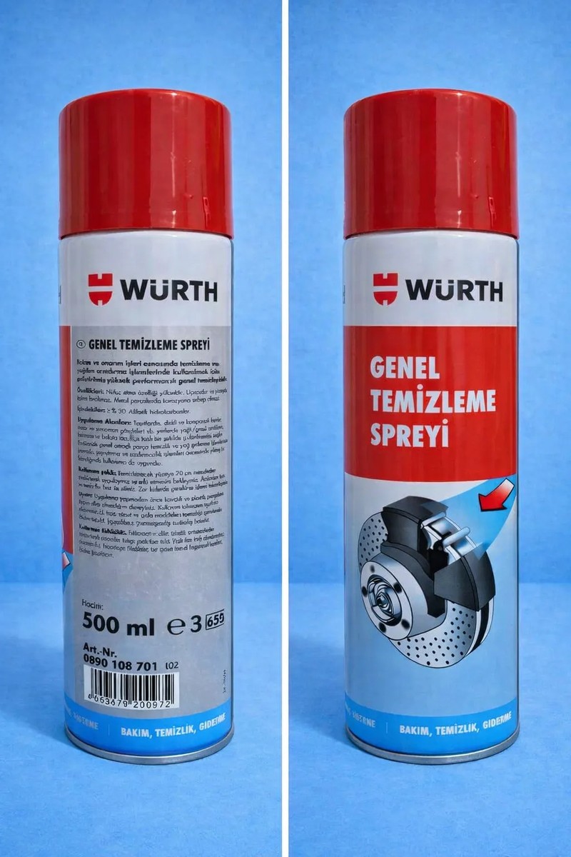 Würth Würth Würt Fren Balata Temizleyici Spreyi 500ml — 2. ürün görseli