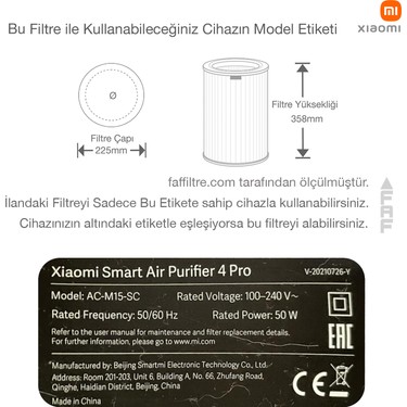 Xiaomi Xiaomi Akıllı Hava Temizleyici 4 Pro — 3. ürün görseli