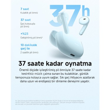 Xiaomi Xiaomi Redmi Buds 8 Active Tws Kulak Içi Bluetooth Kulaklık - — 4. ürün görseli