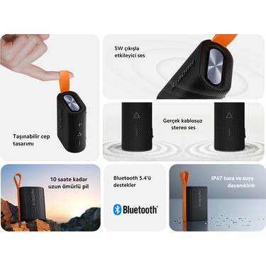 Xiaomi Xiaomi S28D 5W IP67 Taşınabilir Bluetooth — 5. ürün görseli