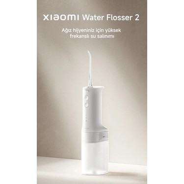 Xiaomi Xiaomi Water Flosser 2 Şarjlı Ağız Duşu – 2 Başlıklı, Basınç Dengeleme, Yüksek Frekans ve Uzun Pil — 2. ürün görseli