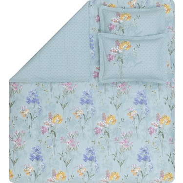 Yataş Yataş Alyssa Mint Renkli Çift Kişilik Ranforce Nevresim Seti 200 x 220 cm Çiçekli — 3. ürün görseli