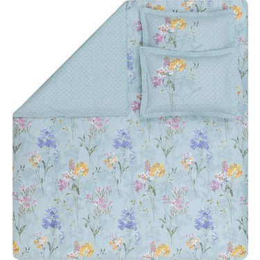 Yataş Yataş Alyssa Mint Renkli Çift Kişilik Ranforce Nevresim Seti 200 x 220 cm Çiçekli — 5. ürün görseli