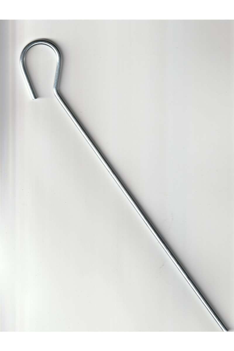 Yaylink Yaylink 6 ADET Çelik Çadır Kazığı – 30 cm Uzunluk 4.5 mm Kalınlık Tente & Branda Için Gümüş Renk Galvaniz Kaplamalı Aşınmaya Karşı Dirençli Çadır Kazığı — 2. ürün görseli