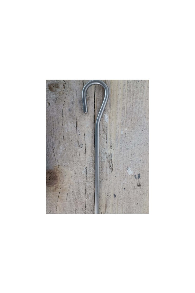 Yaylink Yaylink 6 ADET Çelik Çadır Kazığı – 30 cm Uzunluk 4.5 mm Kalınlık Tente & Branda Için Gümüş Renk Galvaniz Kaplamalı Aşınmaya Karşı Dirençli Çadır Kazığı — 3. ürün görseli