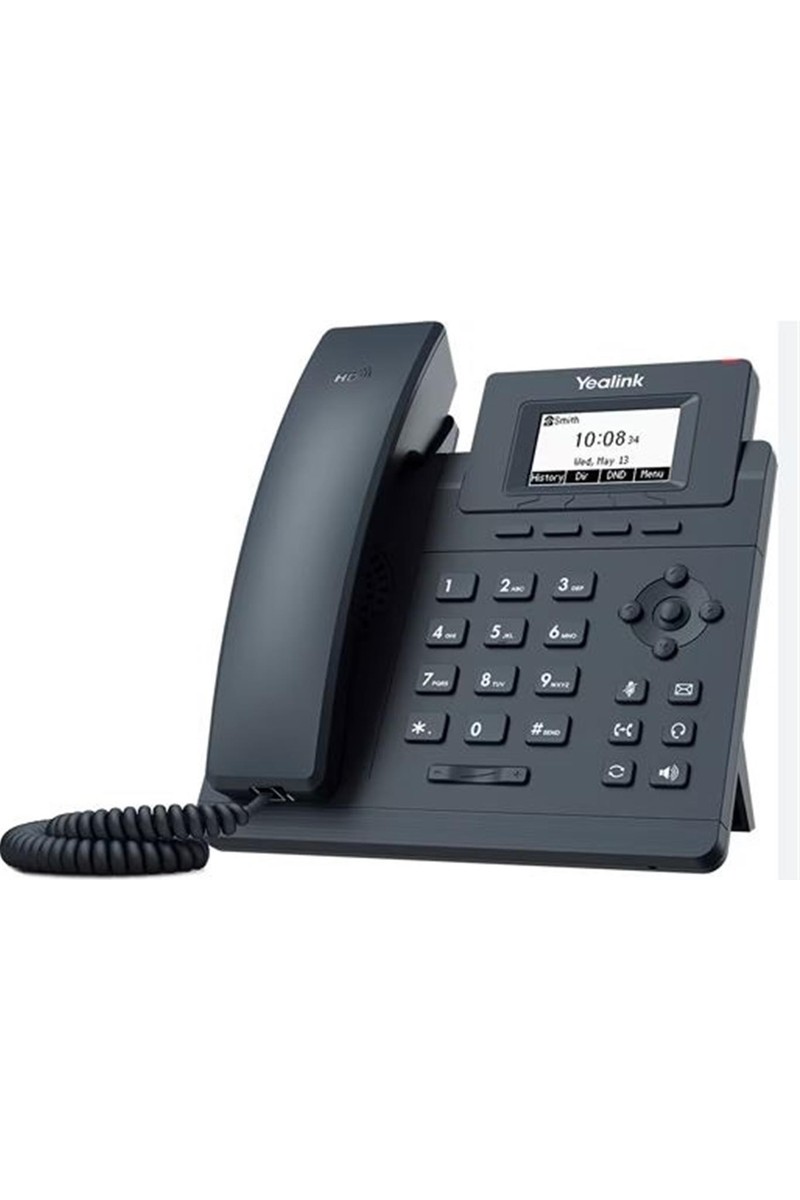 Yealink T30P PoE Destekli IP Masaüstü Telefon