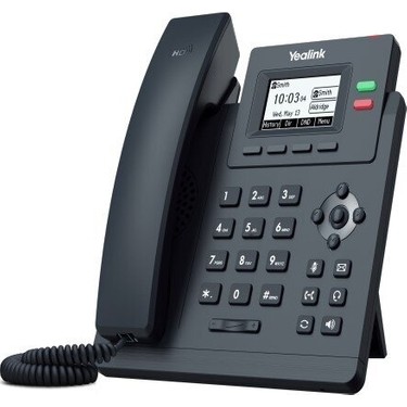 Yealink Yealink T31P Ip Telefon Poe Destekli Çağrı Merkezi fiyatı ve görseli