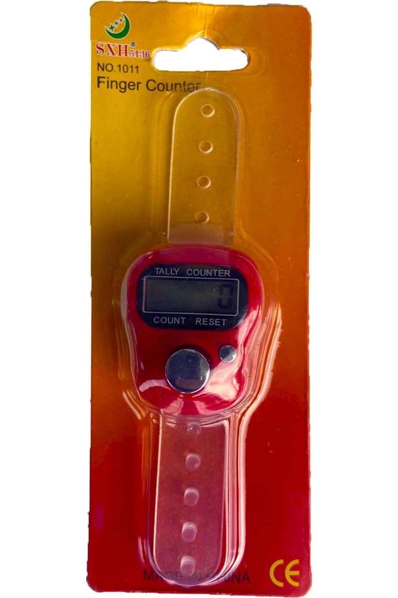 Zemzemm Renkli Zikirmatik Modeli 99.999 Sayım Yapabilen Hafızalı LCD Ekran ile Pratik Kullanım