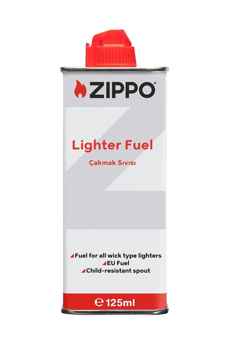 Zippo Benzinli Çakmak Sıvısı 125 ml Özel Kilitli Yapı ile Dökülme Yapmaz