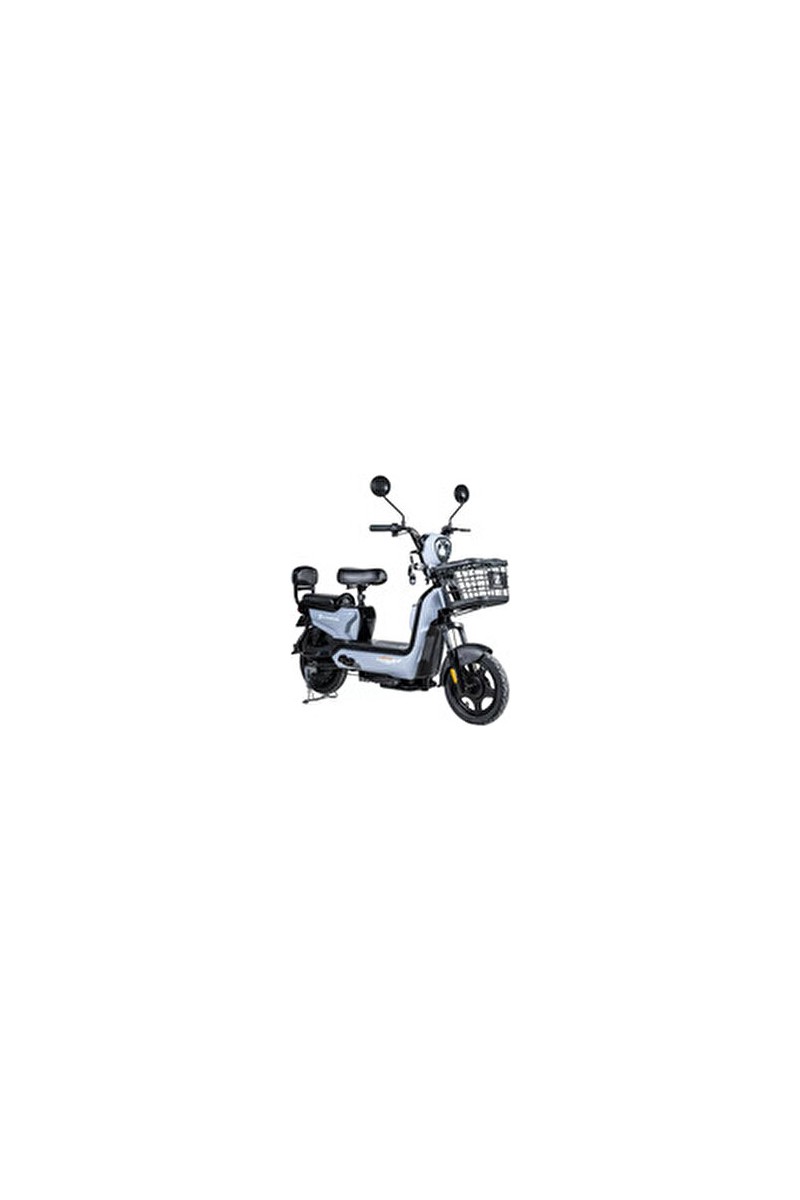 Zlin Zlin Motors Şahin 1 Elektrikli Bisiklet Gri 2025 Model 48V12AH Batarya ile Şehir İçi Kullanım İçin — 6. ürün görseli