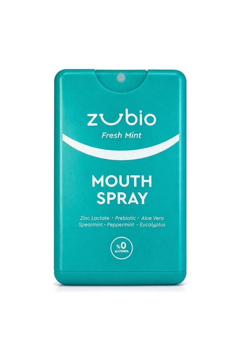 Zubio Zubio Ağız Kokusu Giderici ve Önleyici Sprey | Çinko | Prebiyotik | Alkolsüz | 20 ml fiyatı ve görseli