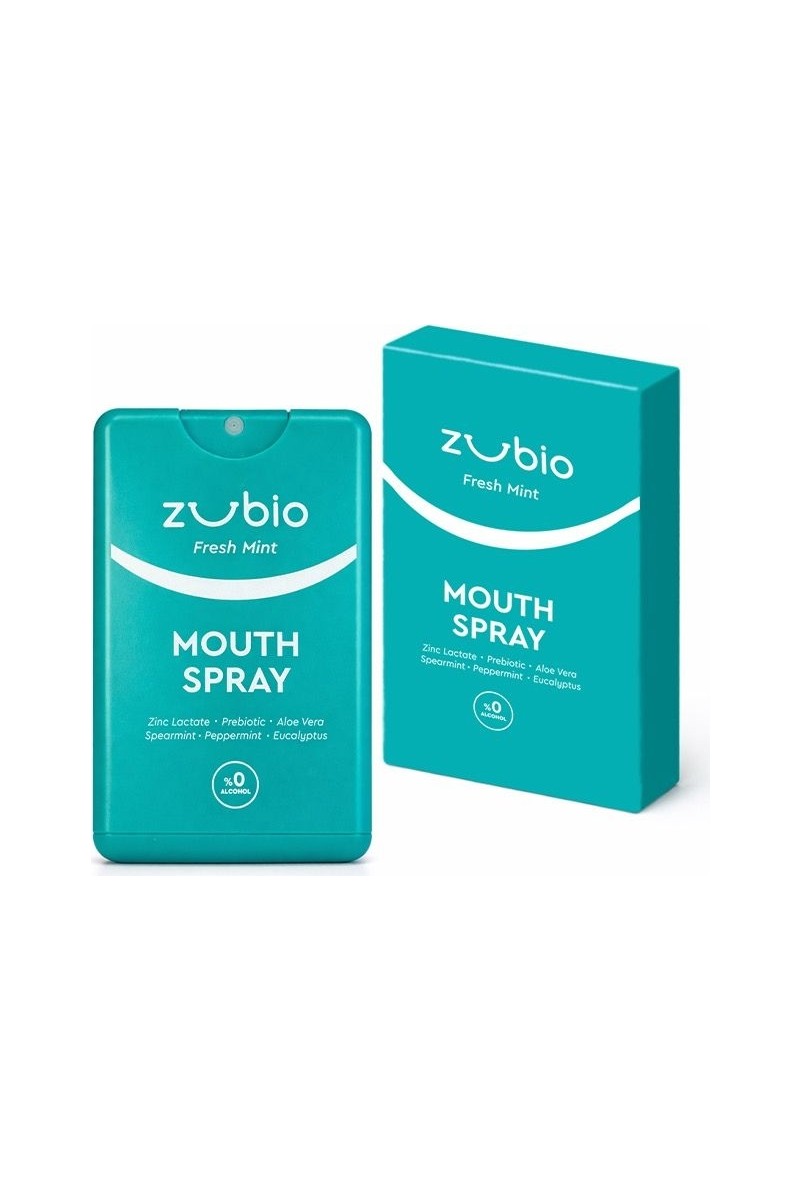 Zubio Zubio Ağız Kokusu Giderici ve Önleyici Sprey | Çinko | Prebiyotik | Alkolsüz | 20 ml — 2. ürün görseli